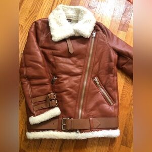 Acne studios shearling jacket